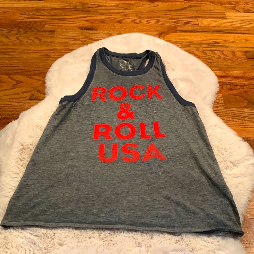 Casual graphic tank